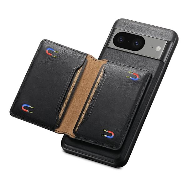 DENIOR Google Pixel 8 Plånboksfodral Konstläder Svart
