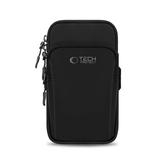 Tech-Protect Universal Sport Armbånd M7 - Sort Svart