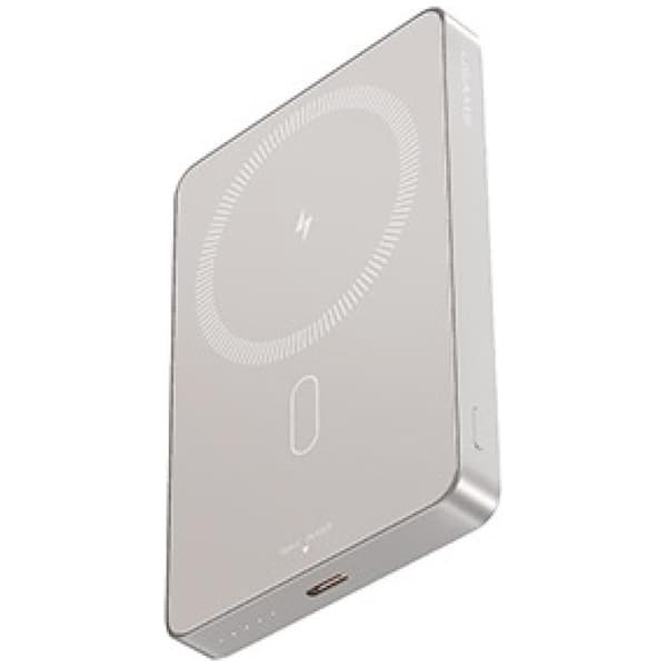 USAMS magnetisk trådløs strømbank 10000mAh 20W - plettet Grå