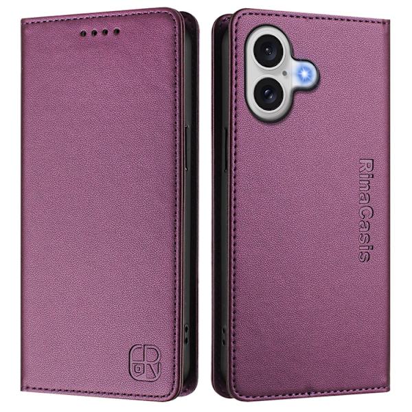 RINACASIS iPhone 17 Plånboksfodral RC01 RFID - Violett Lila