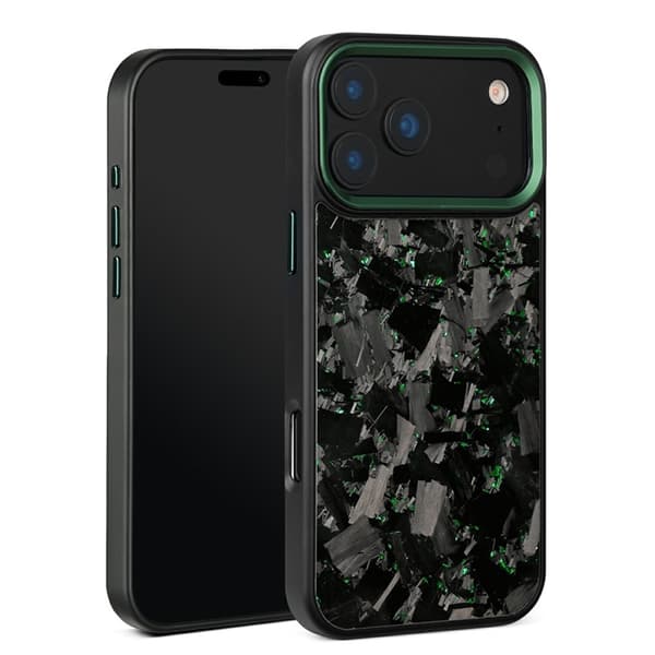 Mobilskal till iPhone 17 Pro Max MagSafe Aramid Fiber Large Grön