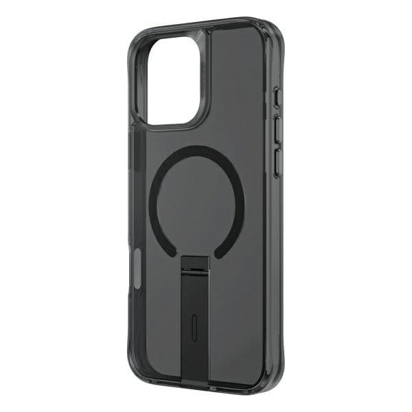 UNIQ Telefontaske til iPhone 16 Pro Eleva Vertica Stand - Sort Svart