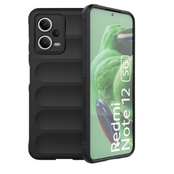 Xiaomi Redmi Note 12/Poco X5 Puhelimen kuori Magic Shield - Musta Svart