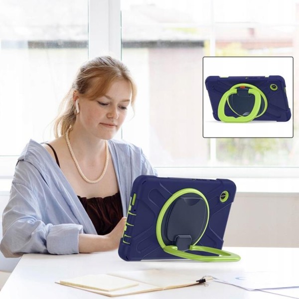 Tech-Protect Galaxy Tab A9 Plus Fodral X-Armor - Navy/Lime