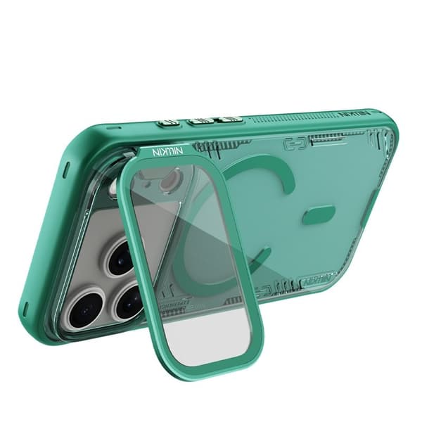 NILLKIN Iceblade CamProp Mobilskal till iPhone 17 Pro Grön