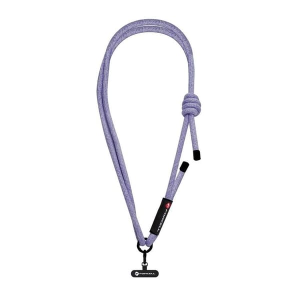Forcell Crossbody Mobiltelefon Remsnor med Justerbar Længde - Grå Grå