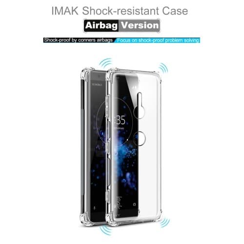 Imak TPU Shell Mobilskal till Sony Xperia XZ3 - Clear Transparent
