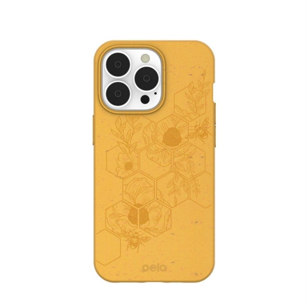 Pela Hive Edition Mobilskal iPhone 13 Pro - Classic Honey