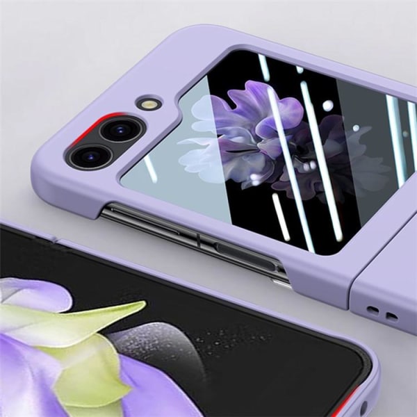 Galaxy Z Flip 5 -matkapuhelimen suojakuori iskunkestävä - violetti