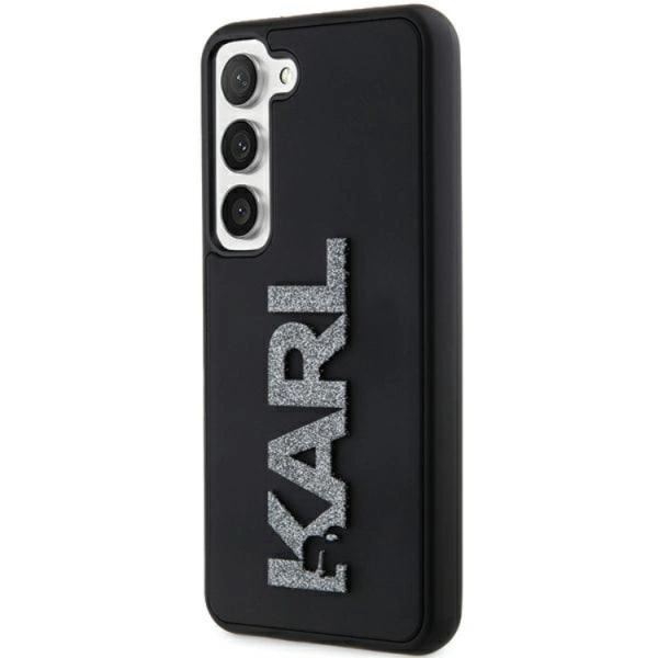 Karl Lagerfeld Galaxy S23 Plus Mobilskal 3D Rubber Glitter Logo