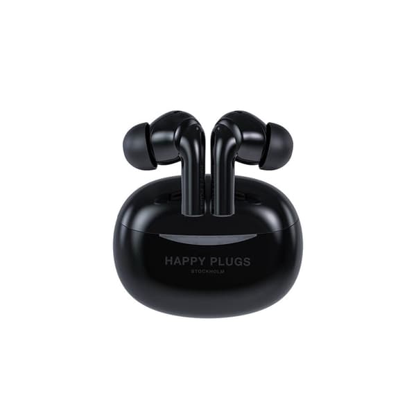 HAPPY PLUGS Hovedtelefoner JOY Pro In-Ear ANC True-Wireless - Sort Black