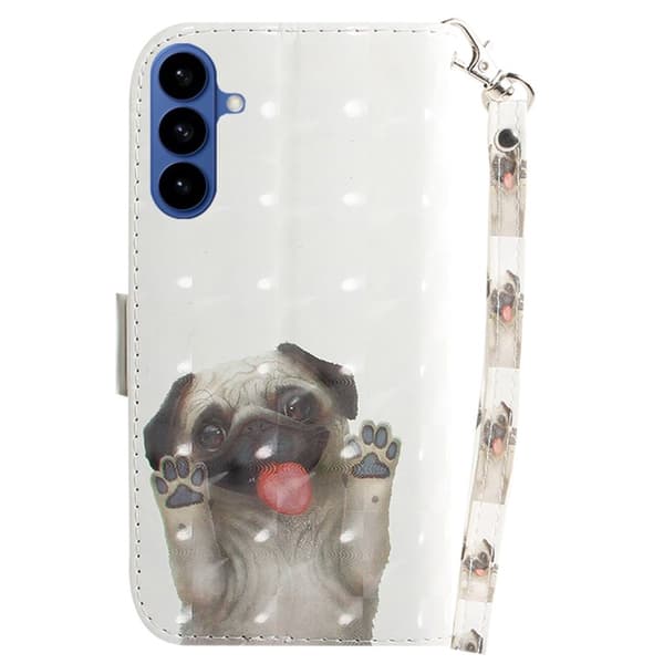 Plånboksfodral för Samsung Galaxy S26 Konstläder Mönster - Pug