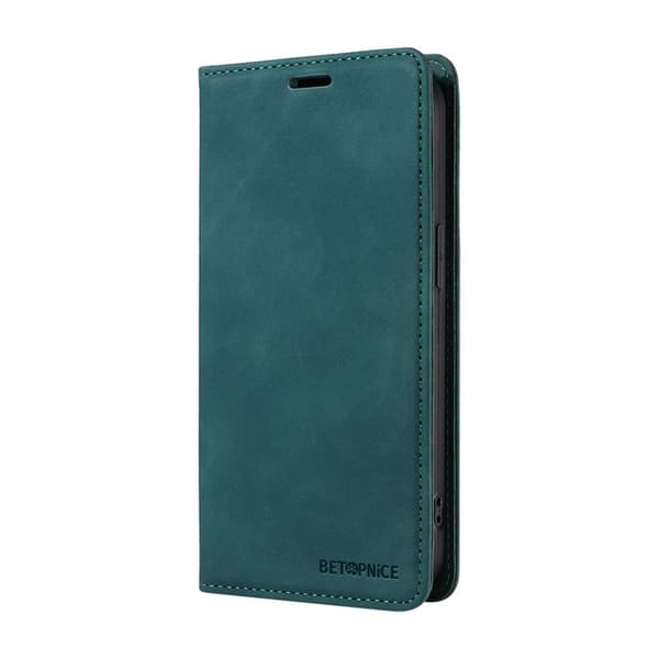 BETOPNICE 003 för Samsung Galaxy A17 Plånboksfodral Konstläder - Grön