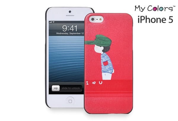 My ColorsBaksideskal till Apple iPhone 5/5S/SE - (Boy) Mönster