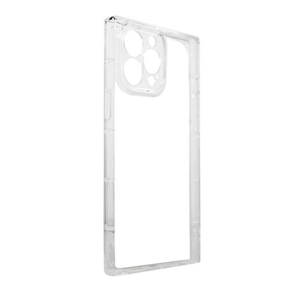iPhone 12 Pro Max Cover Square Clear - läpinäkyvä