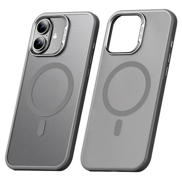 SULADA Mobilskal till iPhone 16 Plus MagSafe Ultra-Tunn PC+TPU Grå