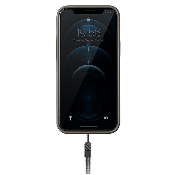 UNIQ Etui Heldro Skal iPhone 12 / 12 Pro - Charcoal Camo