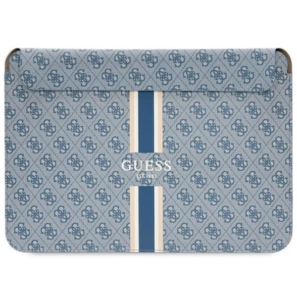 Guess Datorfodral 14'' Printed Stripes - Blå