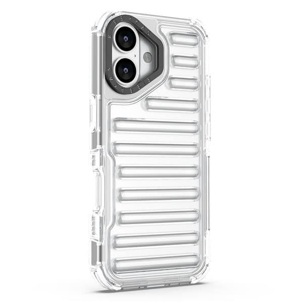 Mobilskal till iPhone 17 Stripe Design Detachable - Transparent Transparent