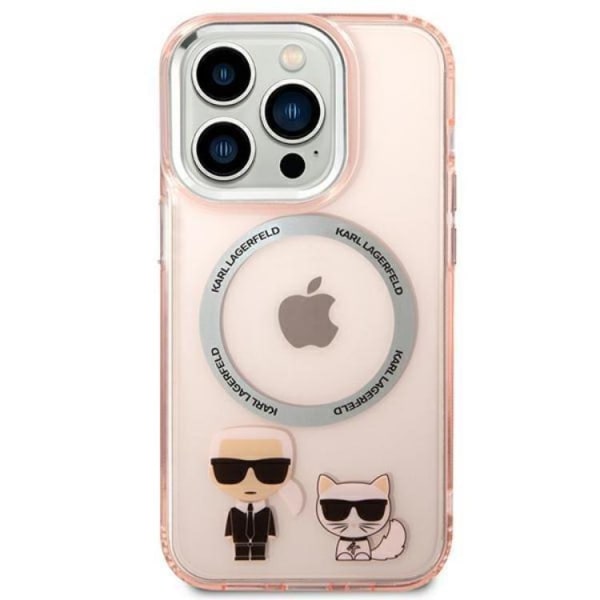 Karl Lagerfeld iPhone 14 Pro Max Magsafe etui Karl & Choupette A