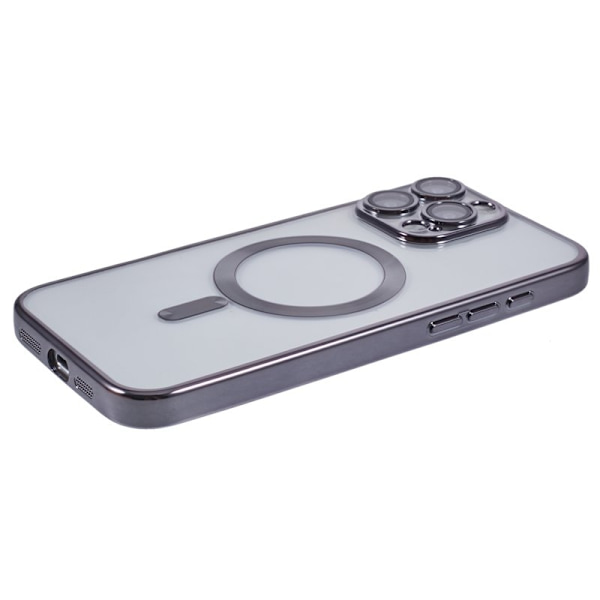 X-LEVEL Mobilskal till iPhone 16 Pro Max MagSafe Transparent TPU Grå