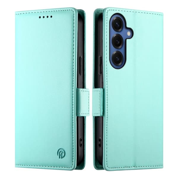 Samsung Galaxy S26 Plus Fodral PU Läder Plånboksfodral - Mintgrön