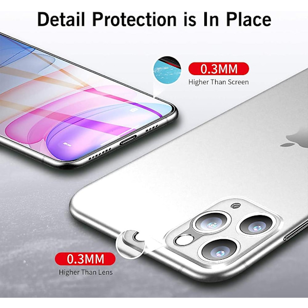 Boom Zero iPhone 11 Pro Max Skal Ultra Slim - Frosted