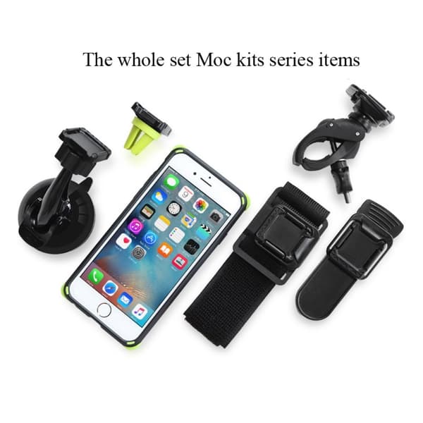 Rock MOC Kit -sarjan suojakotelo iPhone 6(S) Plus -puhelimeen Svart