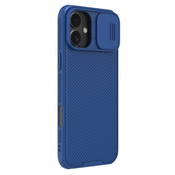 NILLKIN Camshield Pro Mobilskal till iPhone 16 med Kameraskydd - Blå