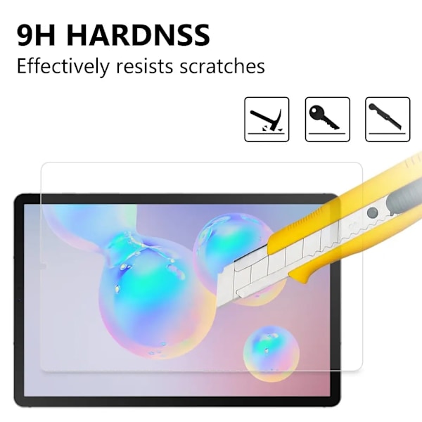 Galaxy Tab S6 Lite 10.4 Härdat Glas Skärmskydd
