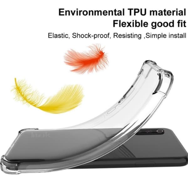 IMAK Google Pixel 7 Pro -kuori, iskunkestävä TPU - läpinäkyvä Transparent