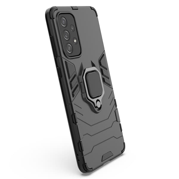 Galaxy A73 Skal Ring Armor - Svart Svart