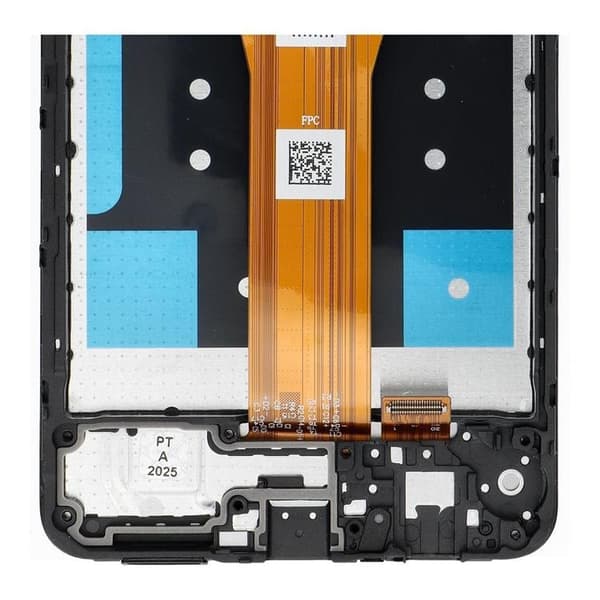 SAMSUNG A06 Skärm med LCD-display A065 ServicePack - Svart Svart