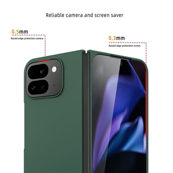 Mobilskal till Google Pixel 10 Pro Fold Skin-Feel Rubberized Roséguld