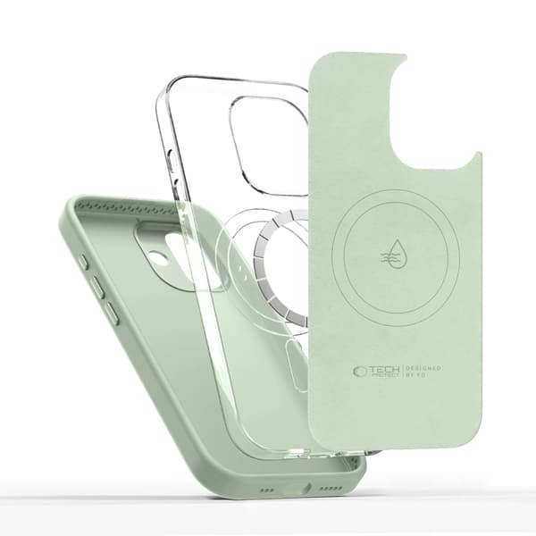 Tech-Protect telefontaske til iPhone 17 Magsafe Uniq - Sage Grön