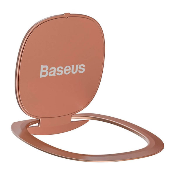 Baseus Ringhållare Ultra-Thin Self-adhesive kickstand - Rosa Pink