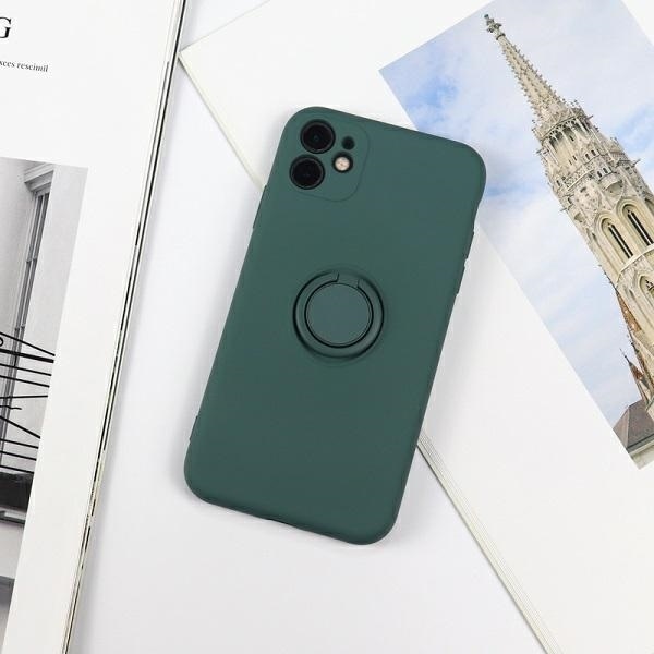 Beline Telefontaske til iPhone 12 Pro Max Silikone Ring - Grøn