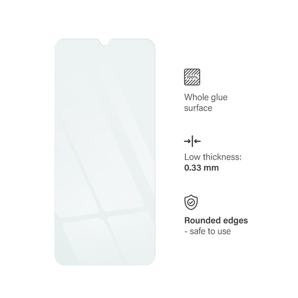 Blue Star Hærdet Glas Skærmbeskytter til Samsung Galaxy A20