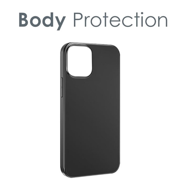 [3-PACK] BOOM iPhone 14 Plus Skal Kameralinsskydd i Härdat glas Svart Svart