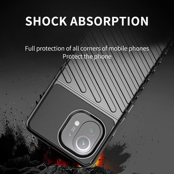 Thunder Twill Mobilskal Til Xiaomi Mi 11 - Svart Black