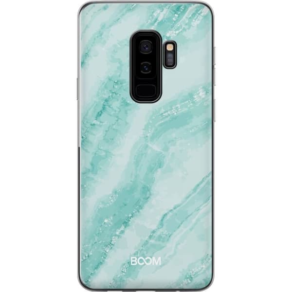 Mobilcover til Samsung Galaxy S9+ med Mint Marble