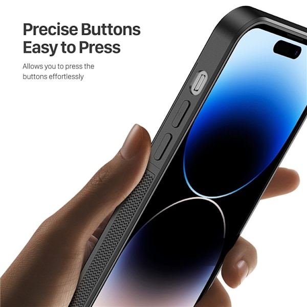 Dux Ducis iPhone 14 Pro Max Mobilskal Magsafe Korthållare Rafi Svart