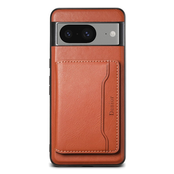 DENIOR Google Pixel 8 Plånboksfodral Konstläder Brun