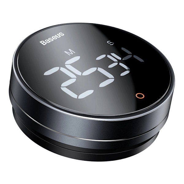 BASEUS Heyo Pro Roterande Elektronisk Timer - Grå