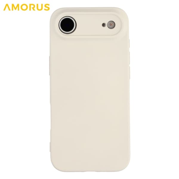 AMORUS Mobilskal till iPhone Air Precise Cutouts TPU Fiber - Vit Vit