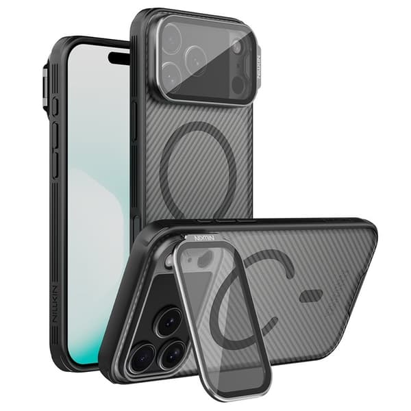NILLKIN CamShield Prop Magnetic Serie Mobilskal till iPhone 17 Pro Max Clear
