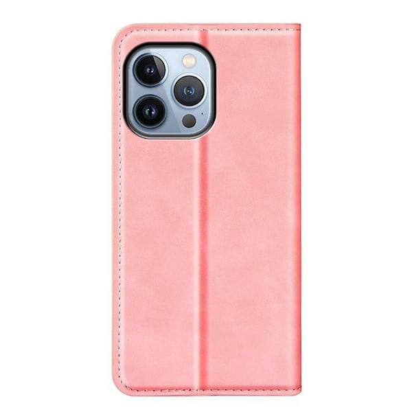 Folio iPhone 14 Pro Max Plånboksfodral  - Rosa Rosa