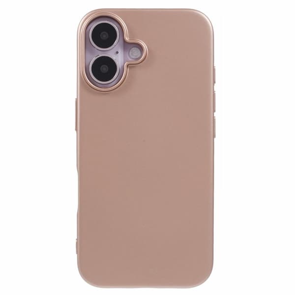 X-LEVEL Guardian Series Mobilskal till iPhone 16 Plus Soft TPU Guld