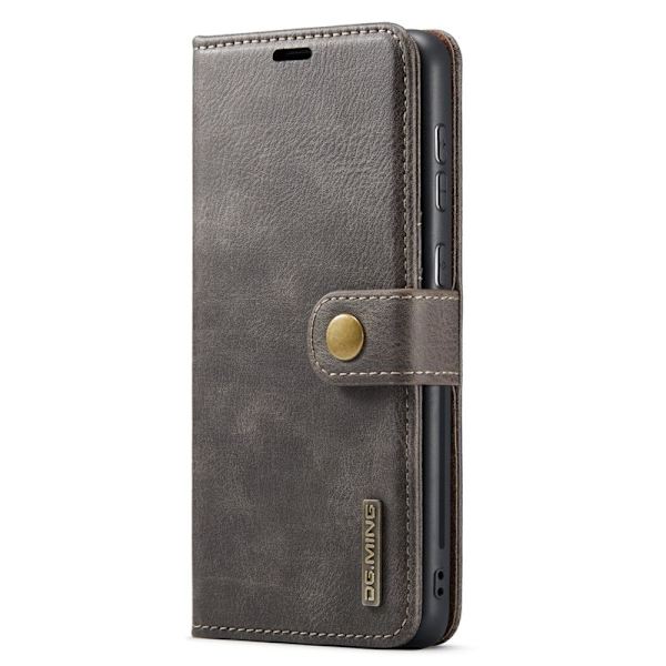 DG.MING Plånboksfodral Folio Flip Stand Samsung Galaxy A33 5G Grå