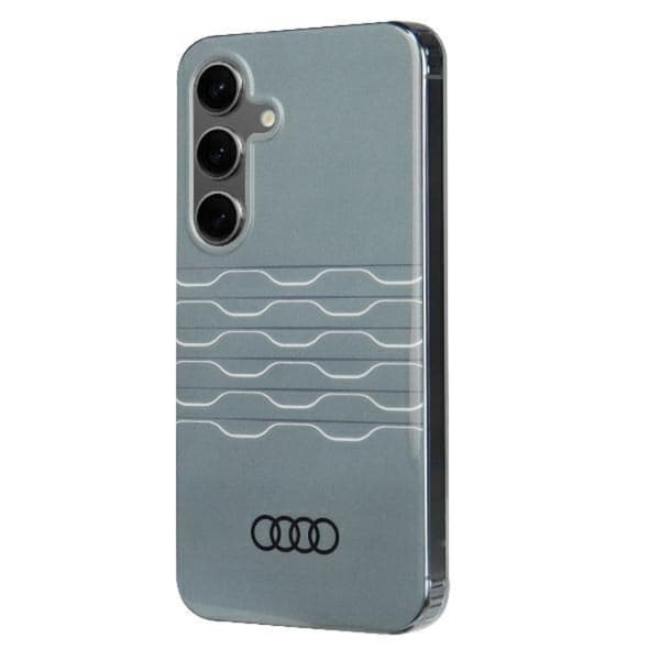 Audi Mobilskal till Galaxy S24 Geometric Pattern - Grå Grå